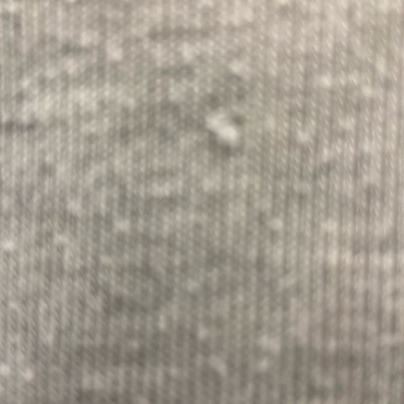 Charming Charlie size large women’s gray ruffled cardigan, long sleeves - Picture 7 of 7